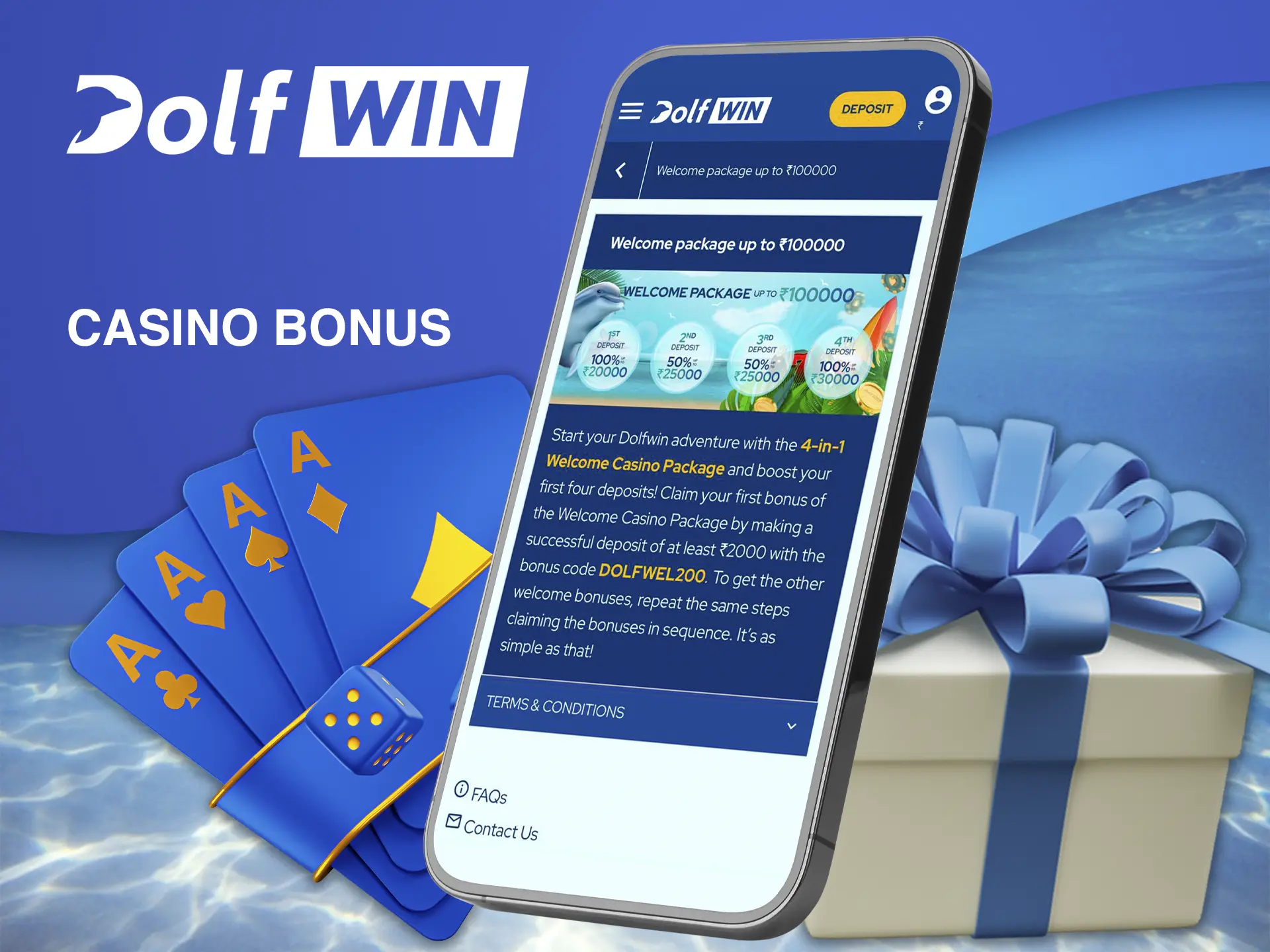 Play the best slots and claim your deposit bonus to maximise your winnings at Dolfwin.