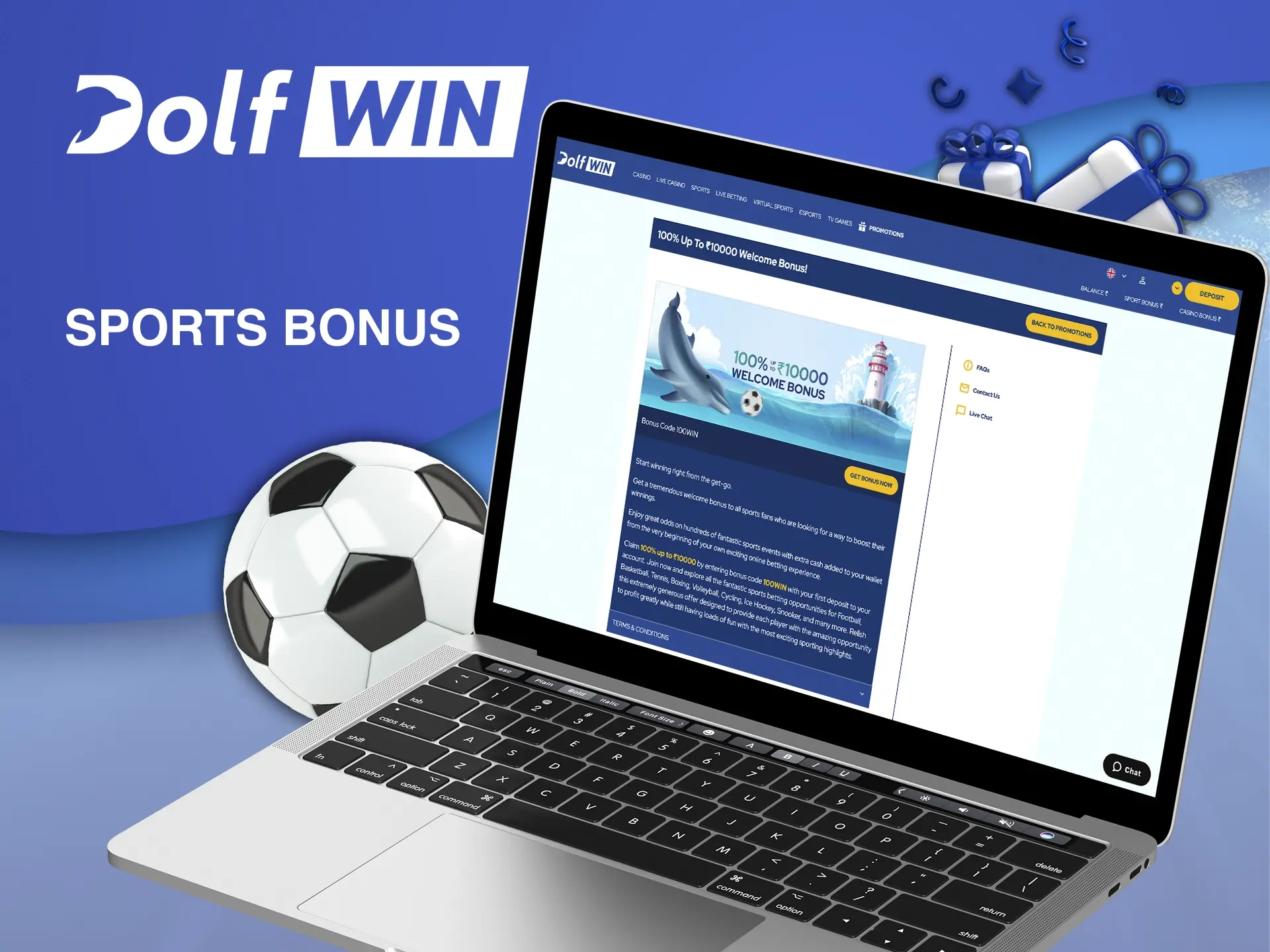Dolfwin provides a great opportunity for any sports fan to try their hand at the world of betting.
