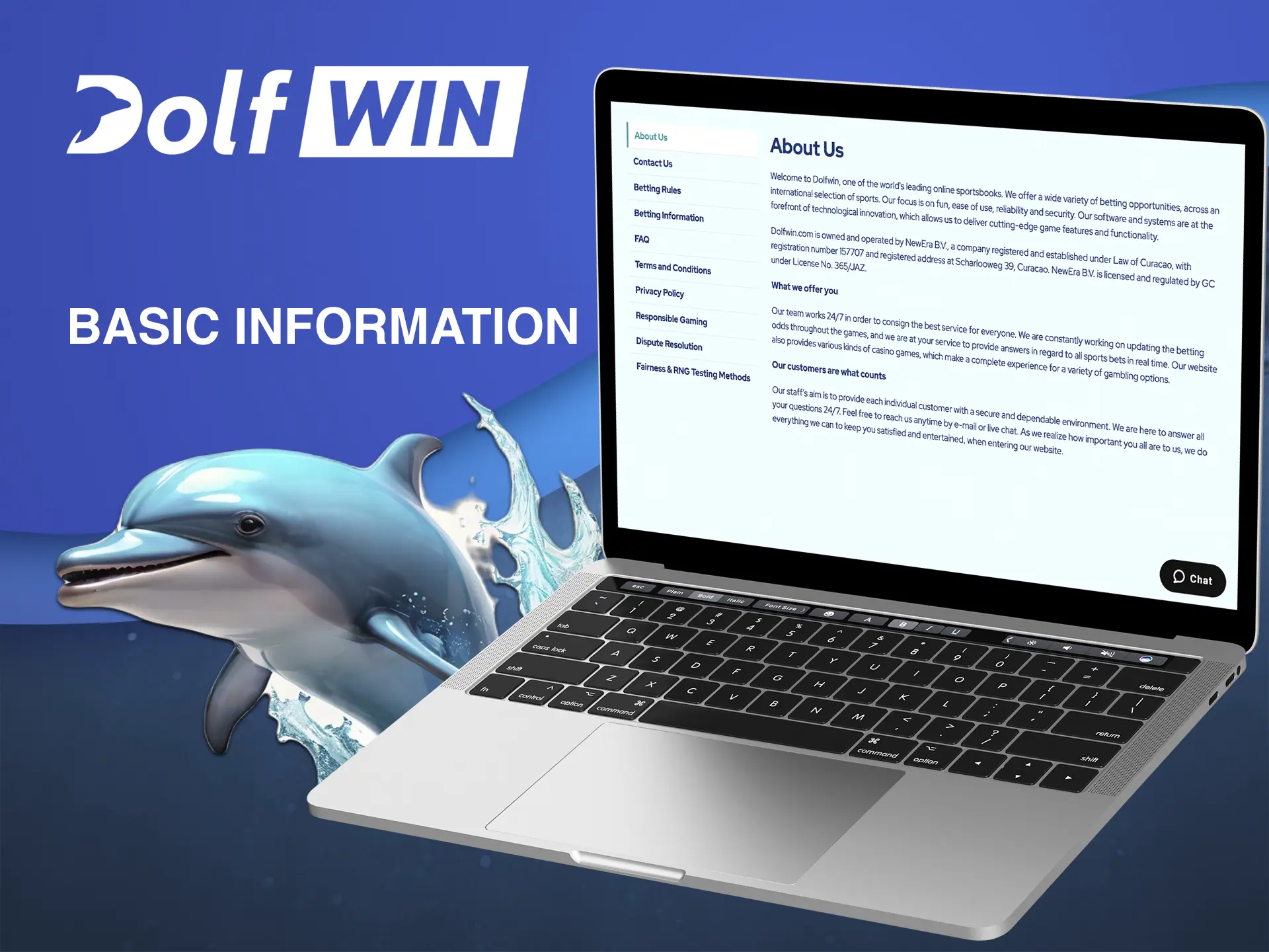 Explore all the details and important information about Dolfwin Casino.