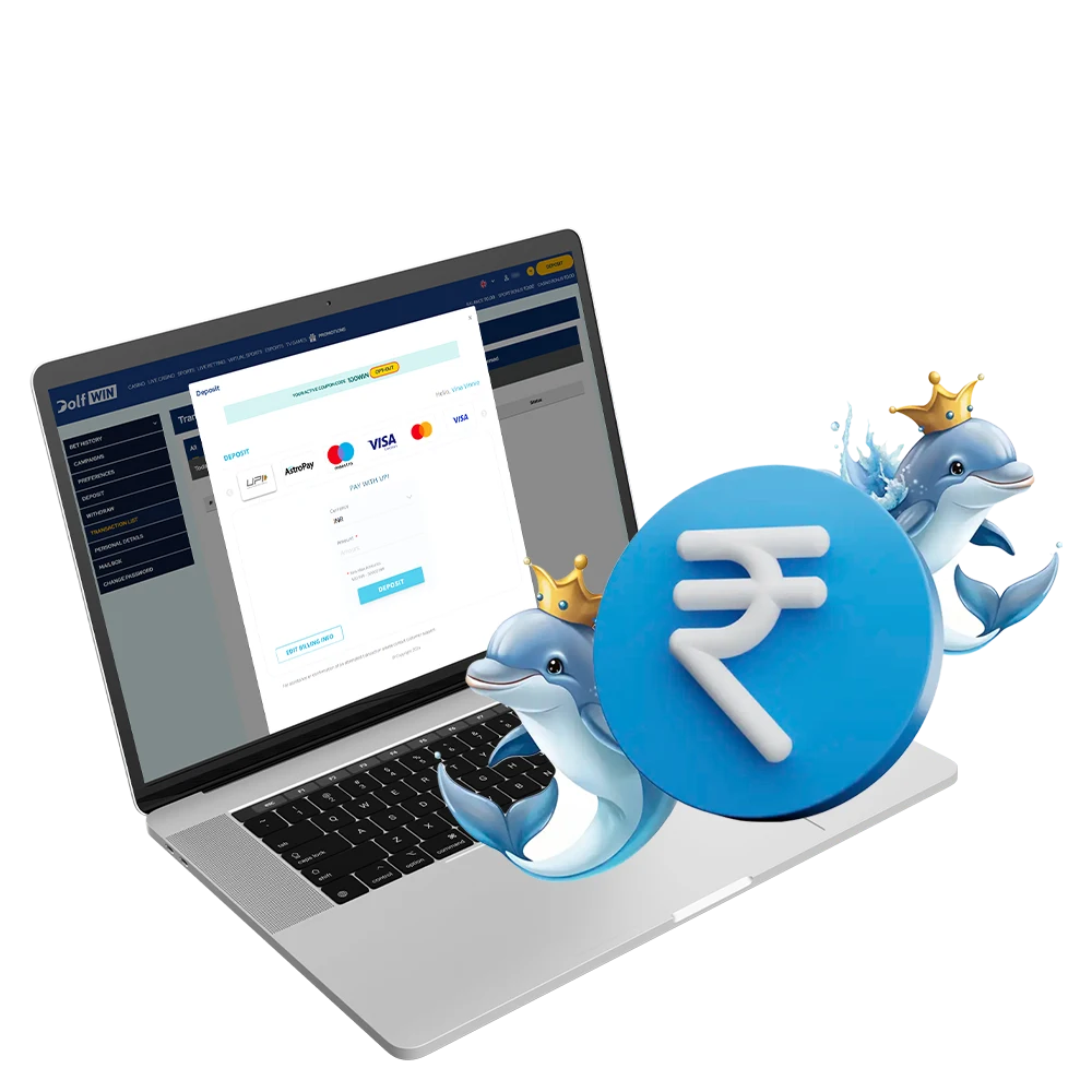 Find out how to deposit at Dolfwin Casino.