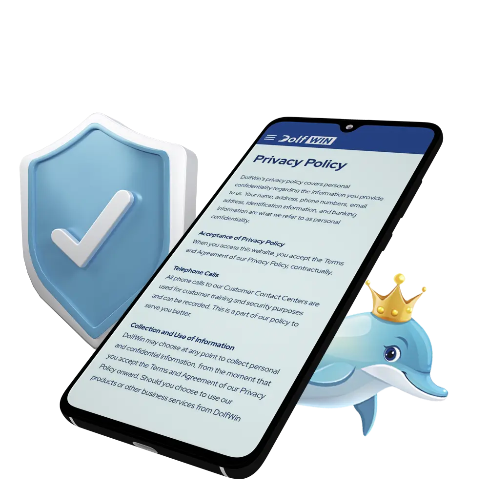 Dolfwin is an innovative casino with a high level of data protection for its users.