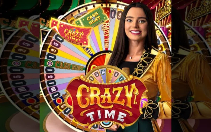 Spin the massive Crazy Time wheel and win huge multipliers at Dolfwin.