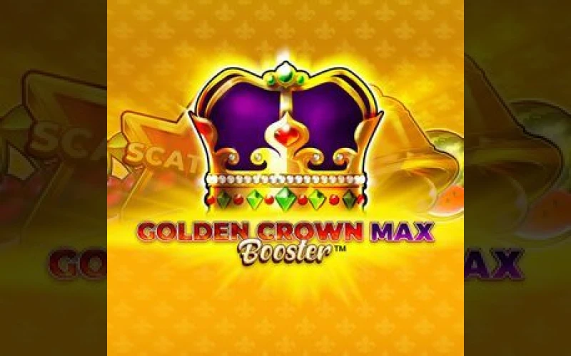 Spin for a royal reward with Golden Crown Max Booster at Dolfwin.