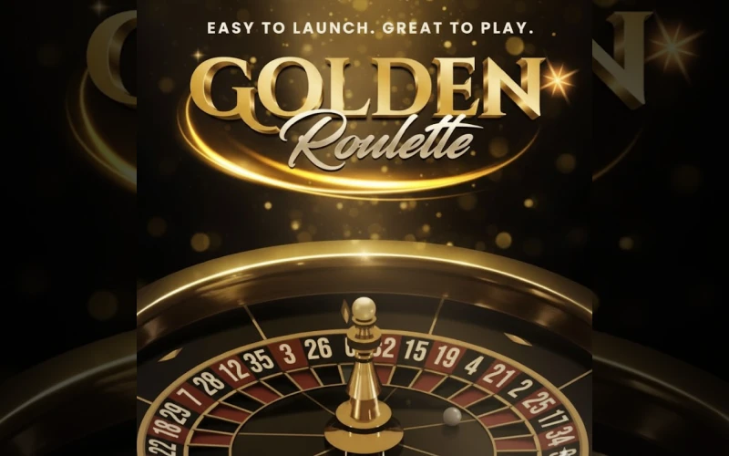 Place your chip on the golden table and win big with Golden Roulette at Dolfwin.