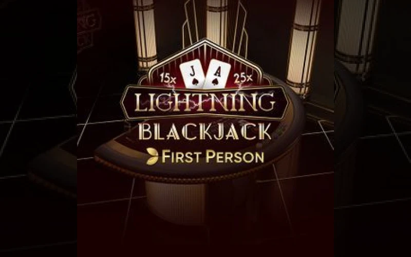 Beat the dealer one-on-one in First Person Lightning Blackjack at Dolfwin.