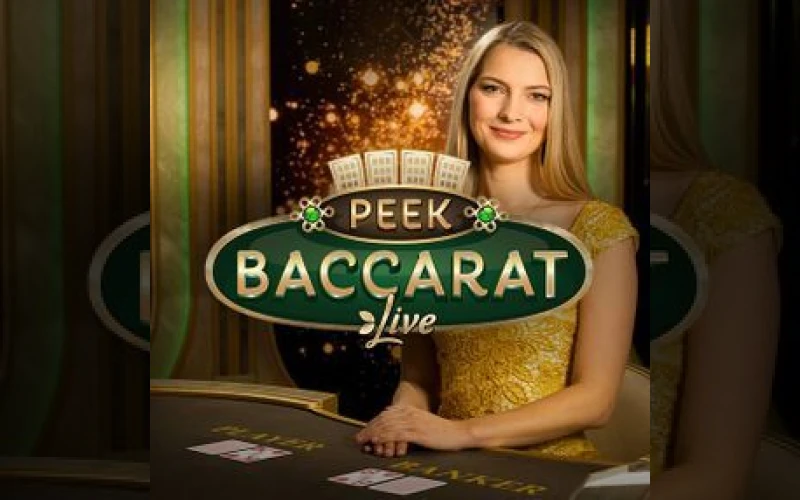 Take a peek at your cards for an advantage when you play Peek Baccarat at Dolfwin.