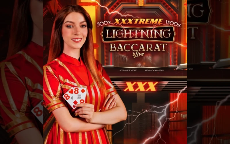 Experience extreme live action and win big with XXXtreme Lightning Baccarat at Dolfwin.